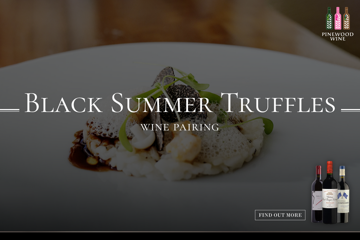 【Wine Pairing】Black Summer Truffles Wine Pairing Pinewood Wine