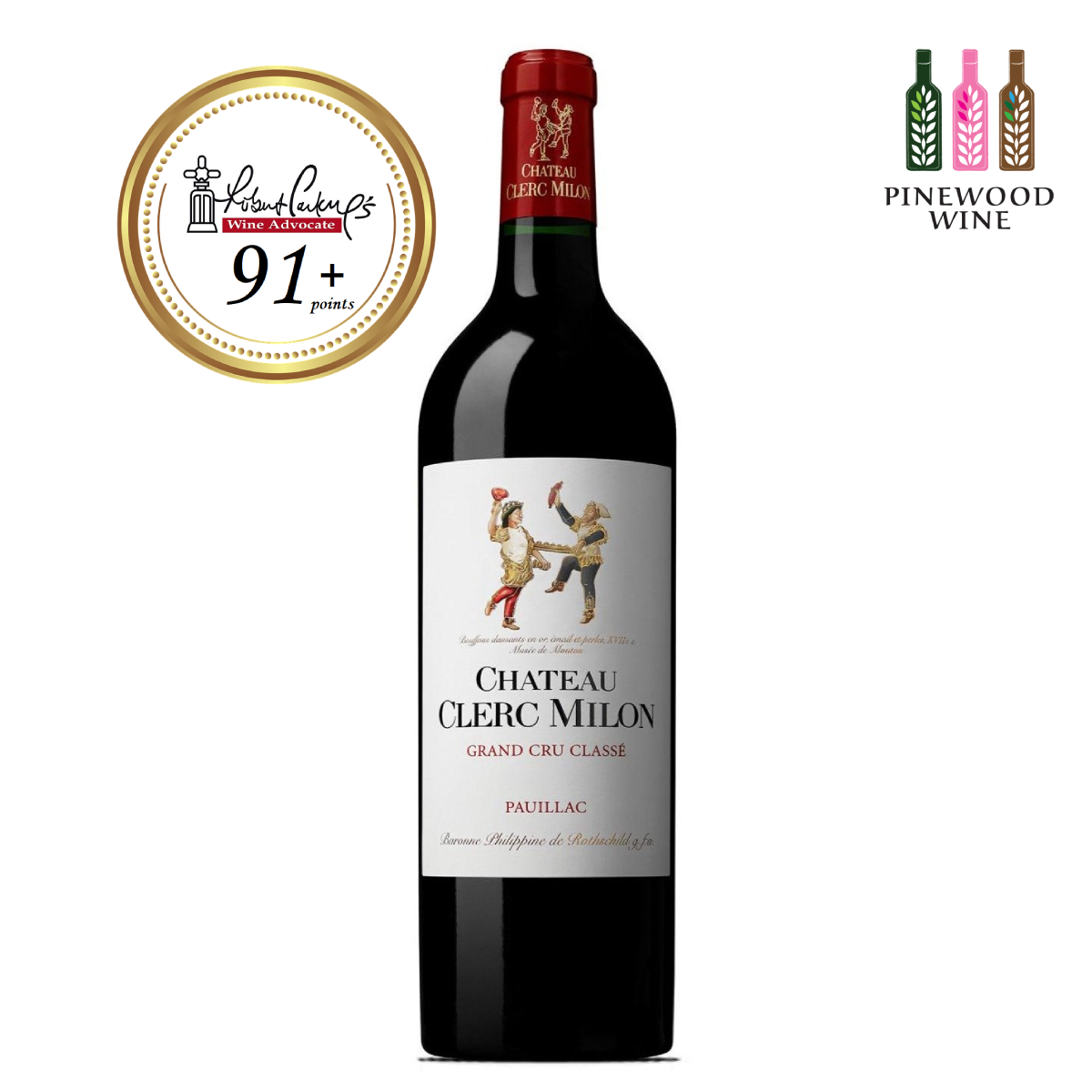 Chateau Clerc Milon, Pauillac, 2006, 750ml