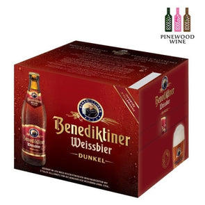 Benediktiner Weissbier Dunkel 500ml Bottle x 12/cs - Pinewood Wine