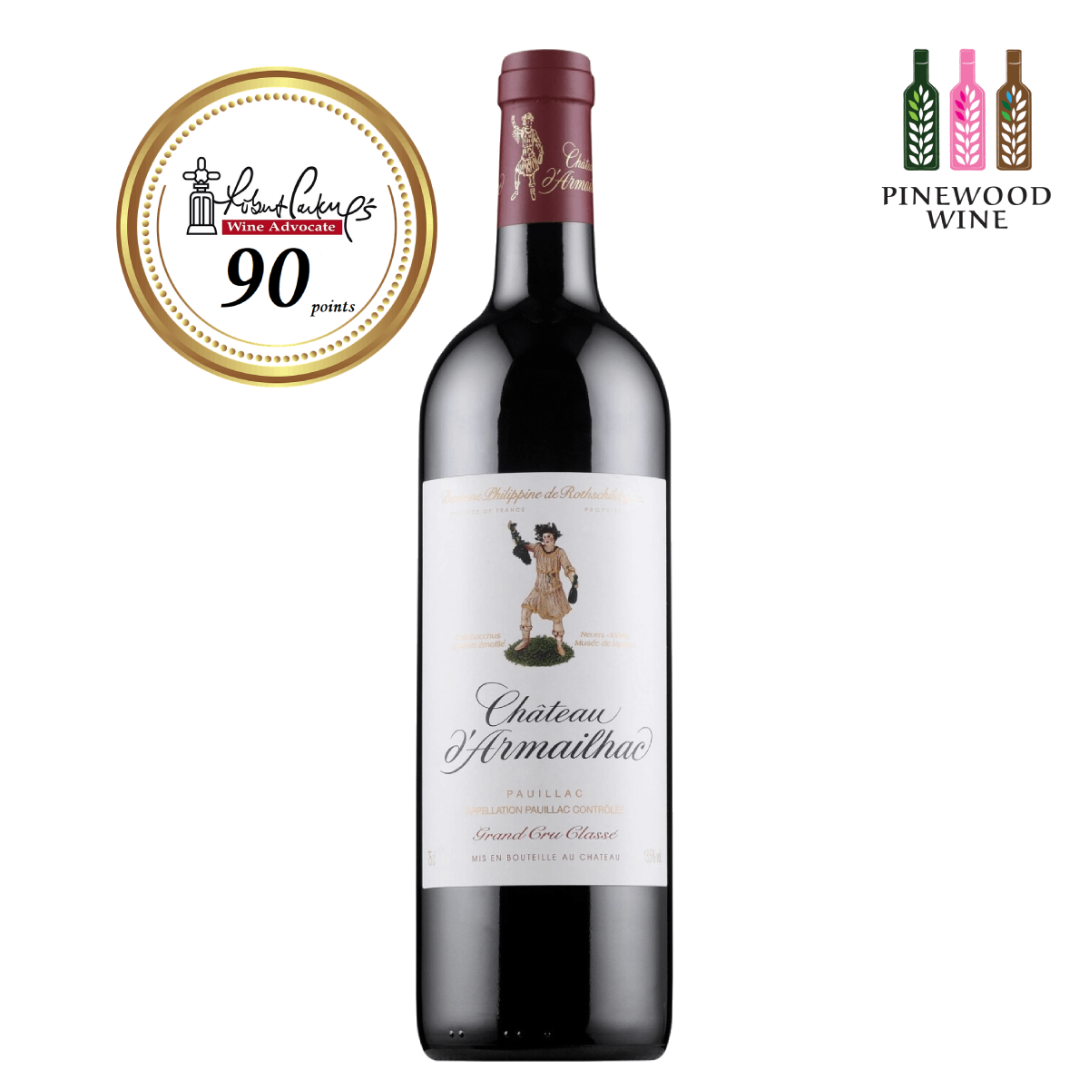 Chateau d' Armailhac, Pauillac 5eme Cru, 2005, 750ml