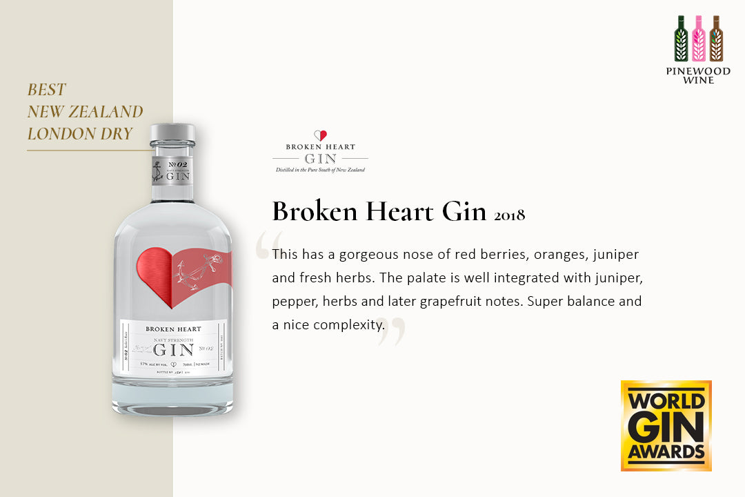 【Award Winning】 Broken Heart Won The Best Gin at the World Gin Awards 2021
