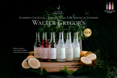 【New Product】Walter Gregor’s Tonic Water