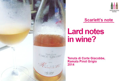 【分享】酒有油味？：Corte Giacobbe Ramata Pinot Grigio