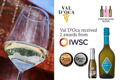 【得獎】Val D'Oca received 2 IWSC Awards