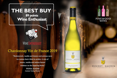 【得獎】Doudet Naudin Chardonnay Vin de France 2019 Crowned as The Best Buy