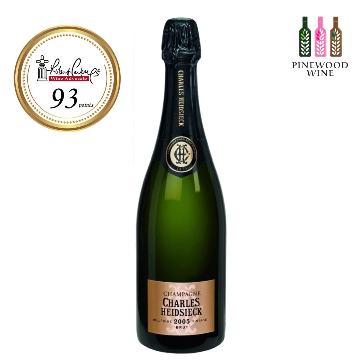 Charles Heidsieck - 米勒西姆乾香檳 2005 年，750 毫升