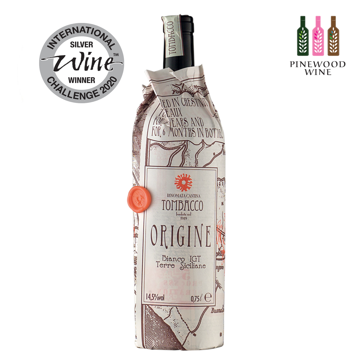 湯柏高酒莊 西西里故鄉 白酒  2016, 750ml