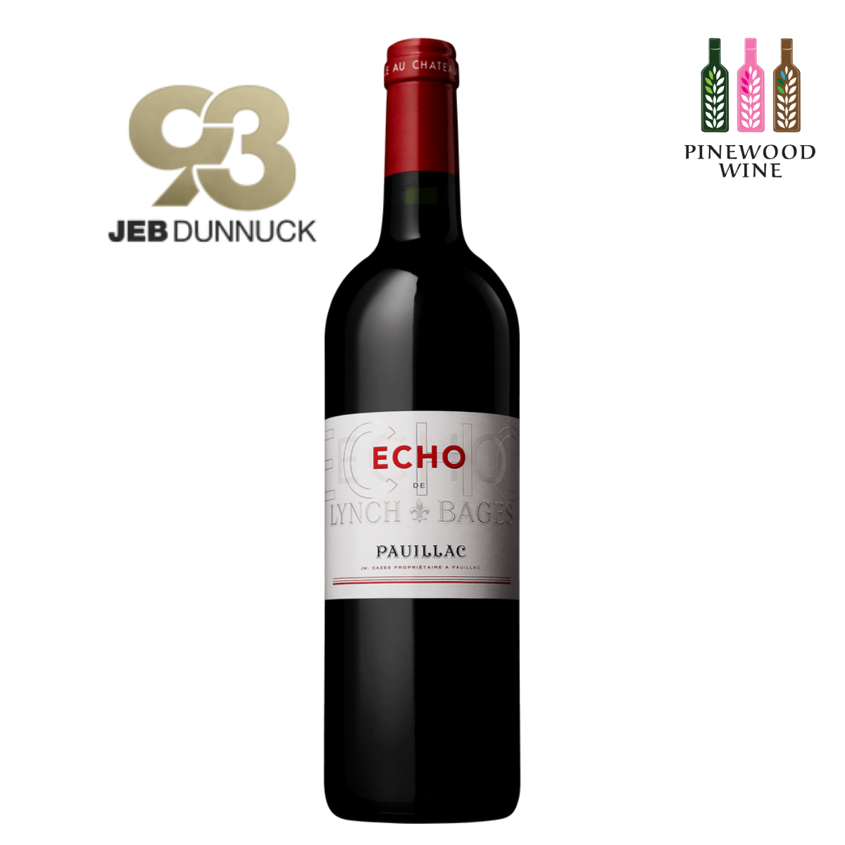 Echo de Lynch Bages, Pauillac 5eme Cru 2nd Wine, 2021, 750ml