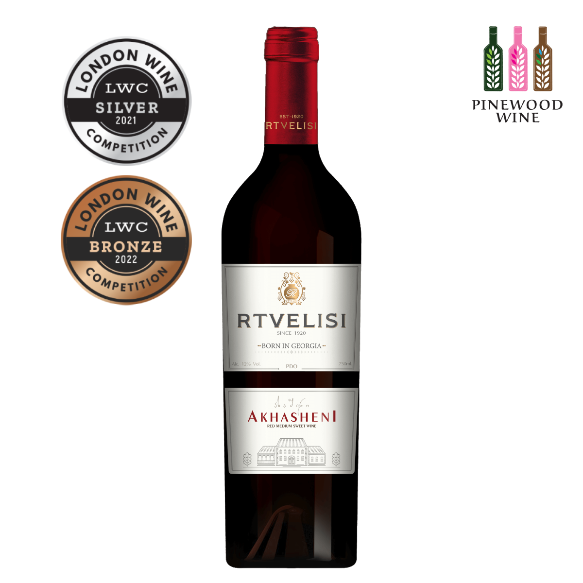 ﻿Rtvelisi Akhasheni Saperavi - 中甜紅 2021