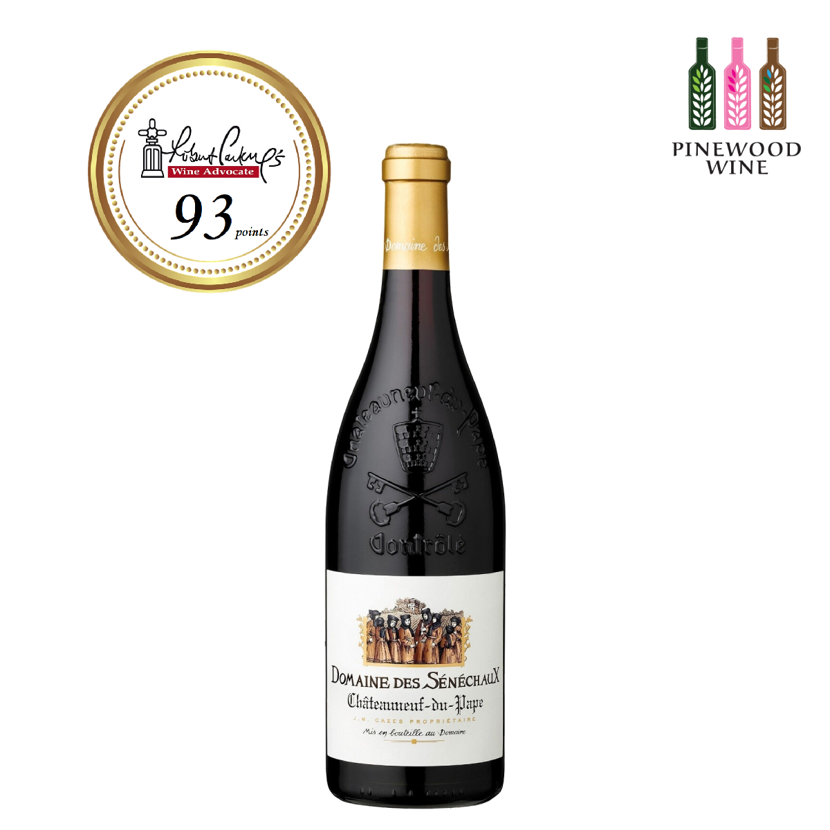 Domaine des Senechaux，CDP，2019 年，375 毫升