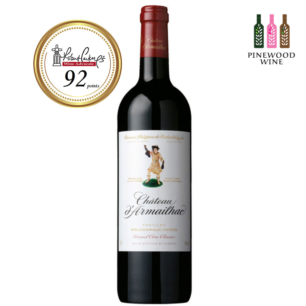 Chateau d'Armailhac 2021, Pauillac Grand Cru Classe, 750ml