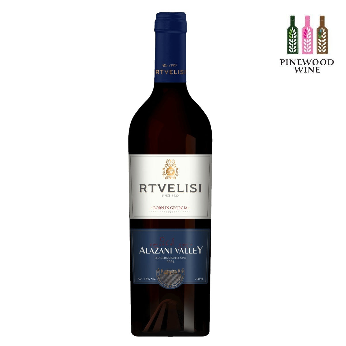 Rtvelisi Alazani Valley Saperavi - Medium-Sweet Red 2024
