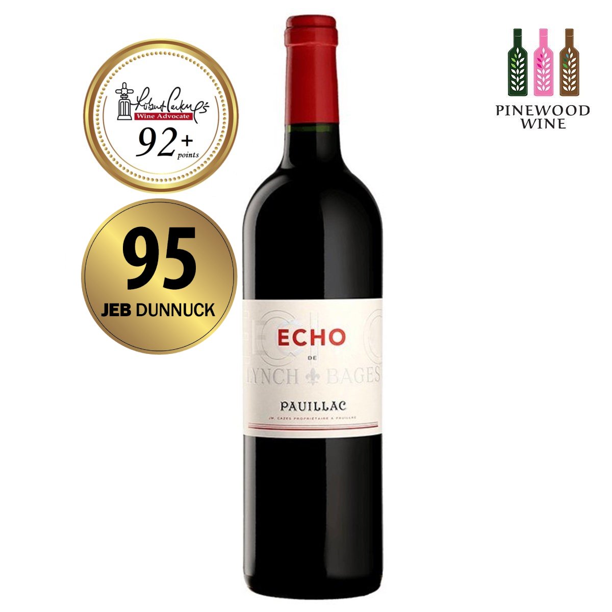 Echo de Lynch Bages，波亞克 5eme Cru 二等酒，2018 年，750 毫升