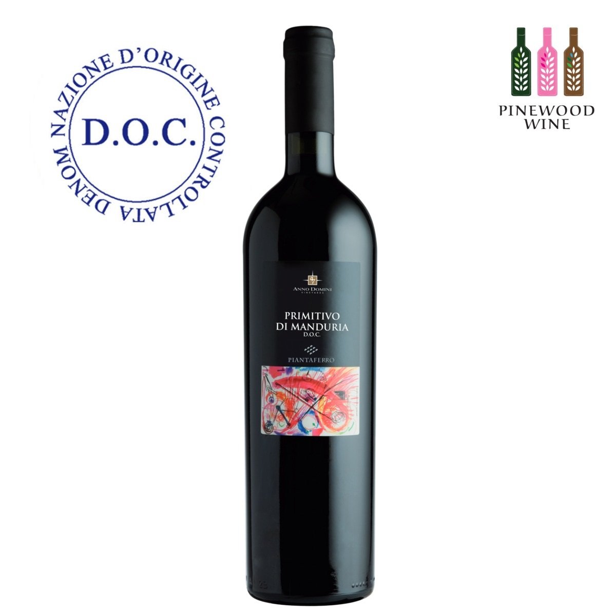 Piantaferro - Primitivo di Manduria DOC, 2021, 750ml