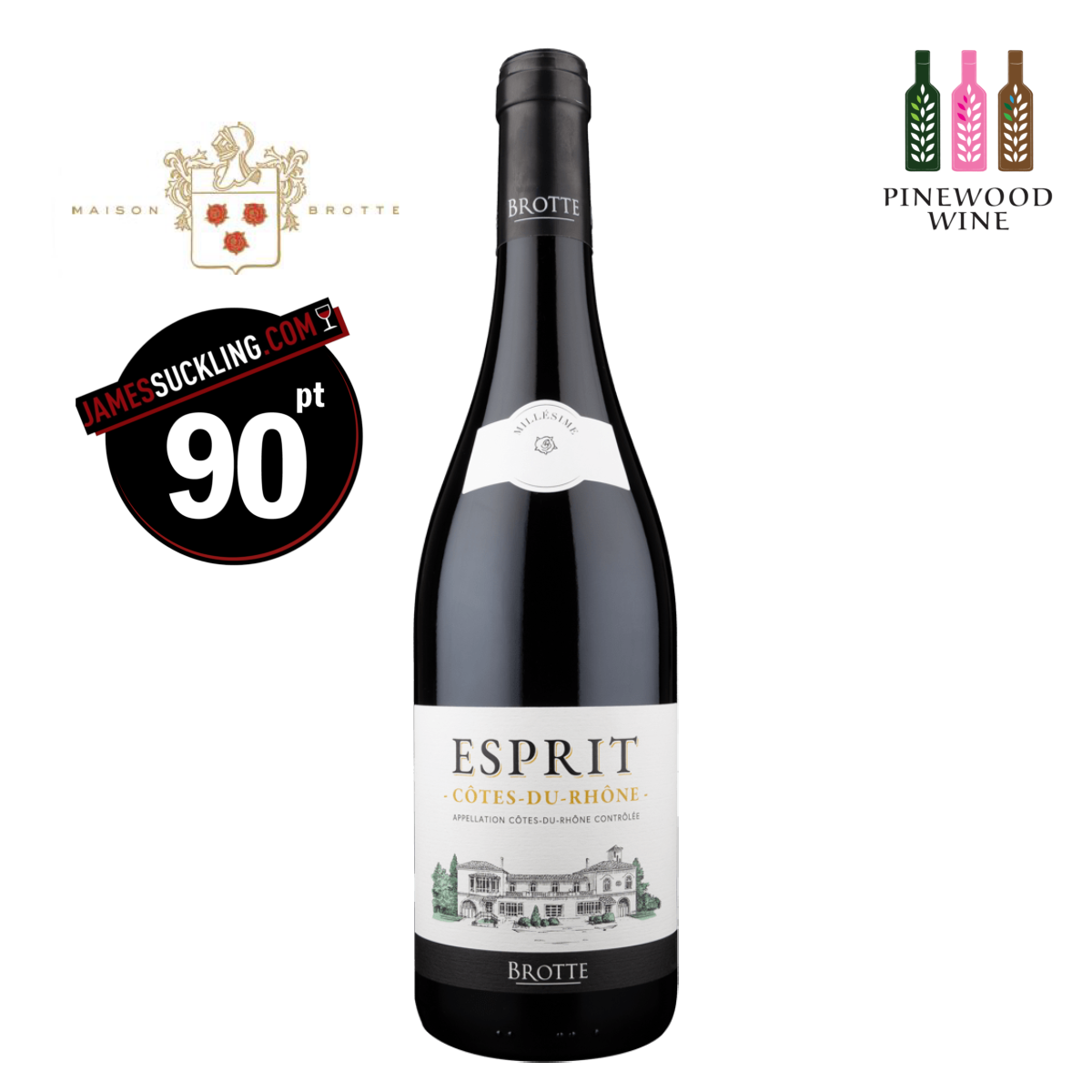 Brotte - Esprit，羅納河谷 AOC，2020 年，750 毫升