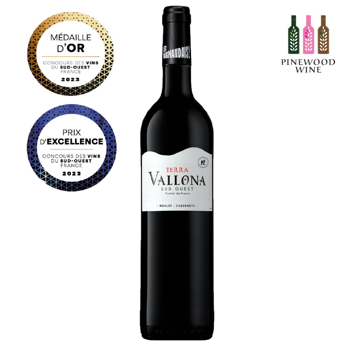 Terra Vallona, Sud Ouest IGP Comte Tolosan, 2024, 750ml