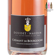 Doudet Naudin - Cremant de Bourgogne Rose Brut NV 750ml - Pinewood Wine