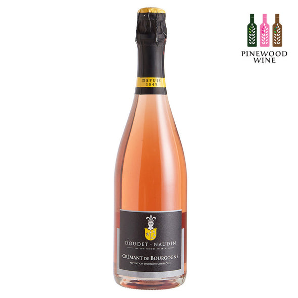 Doudet Naudin - Cremant de Bourgogne Rose Brut NV 750ml - Pinewood Wine