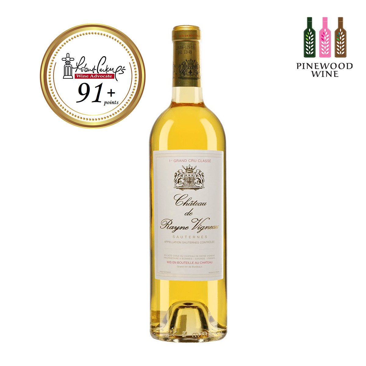Chateau de Rayne Vigneau, Sauternes, 2005 375ml - Pinewood Wine
