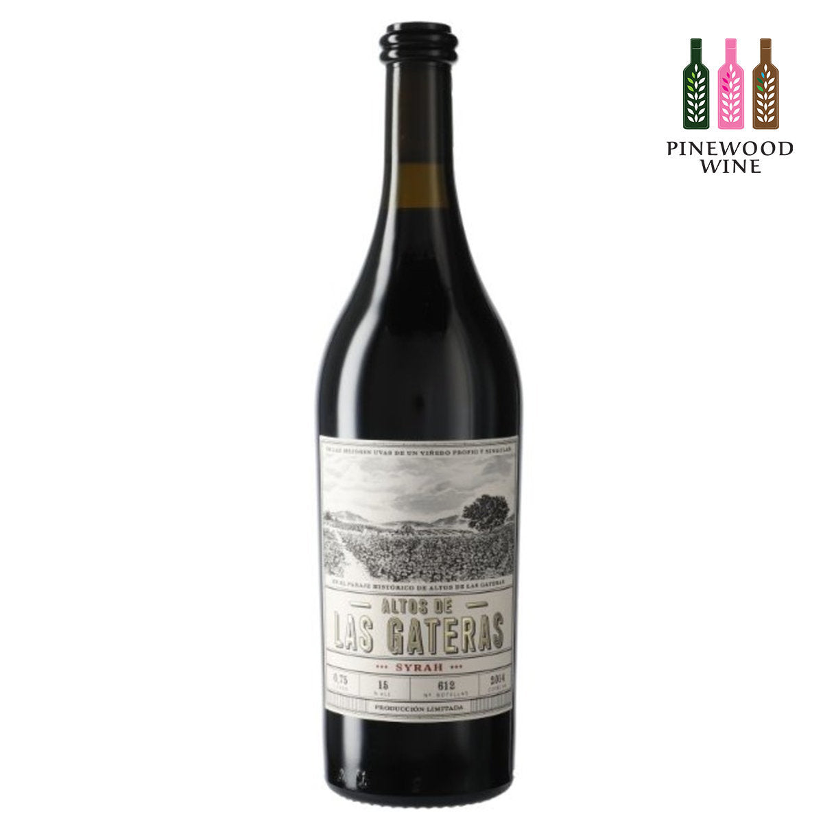 Altos de Las Gateras - Syrah 2014, 750ml - Pinewood Wine