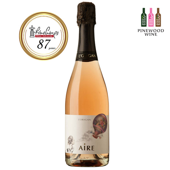 AIRE Rosé Brut Nature Cava 2015, 750ml - Pinewood Wine