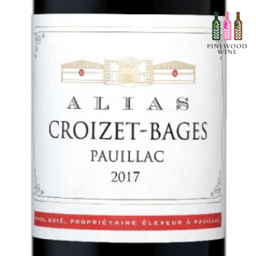 Alias Croizet Bages, Pauillac 5eme Cru 2nd Wine, 2017, 750ml