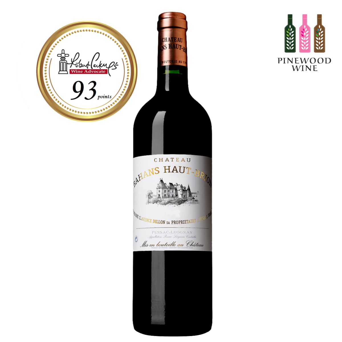 巴漢斯侯伯王酒莊 (Chateau Bahans Haut Brion),佩薩克雷奧尼昂,2005 年,750 毫升