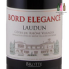 Brotte - Bord Elegance Laudun, AOC Cotes du Rhone Villages, 2018, 750ml