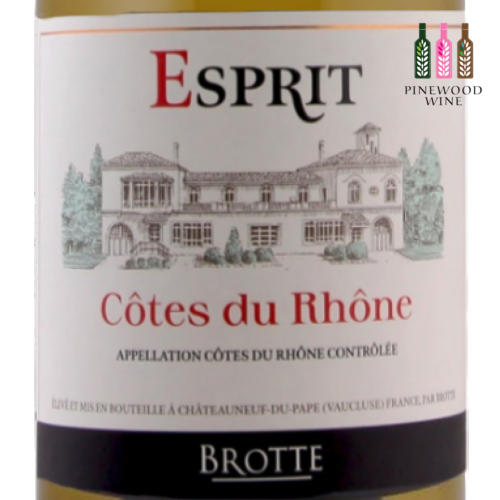 Brotte - Esprit, AOC Cotes du Rhone, Blanc 2020, 375ml