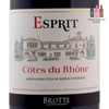 Brotte - Esprit, AOC Cotes du Rhone, 2020, 750ml