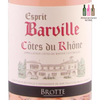 Brotte - Esprit Barville, AOC Cotes du Rhone, Rose 2020, 750ml