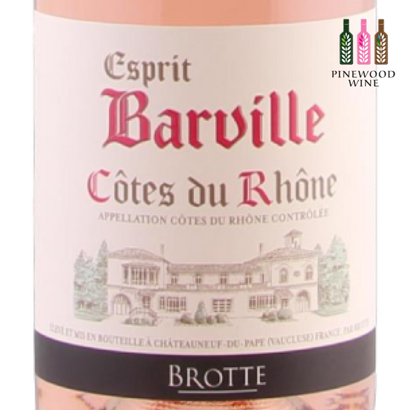 Brotte - Esprit Barville, AOC Cotes du Rhone, Rose 2020, 750ml