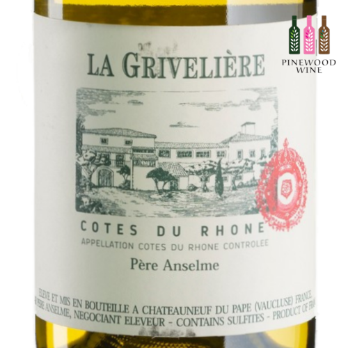 Brotte - La Griveliere, AOP Cotes du Rhone, Blanc 2021, 750ml