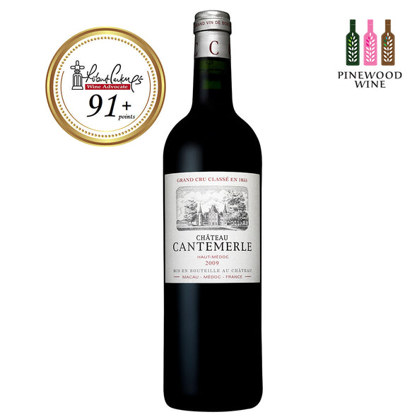 Chateau Cantemerle, Haut Medoc, 2009 (OWC), RP 91+ 750ml - Pinewood Wine