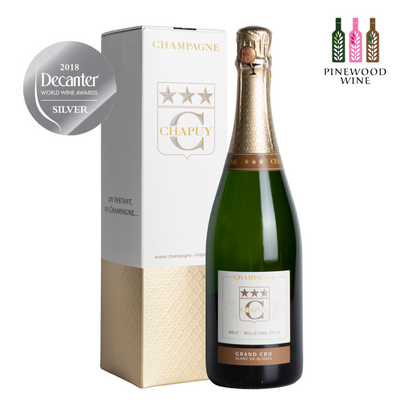Chapuy Brut Blanc de Blancs Grand Cru Millesime 2013, 750ml