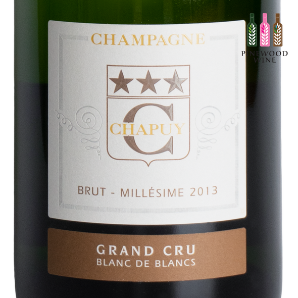 Chapuy Brut Blanc de Blancs Grand Cru Millesime 2013, 750ml