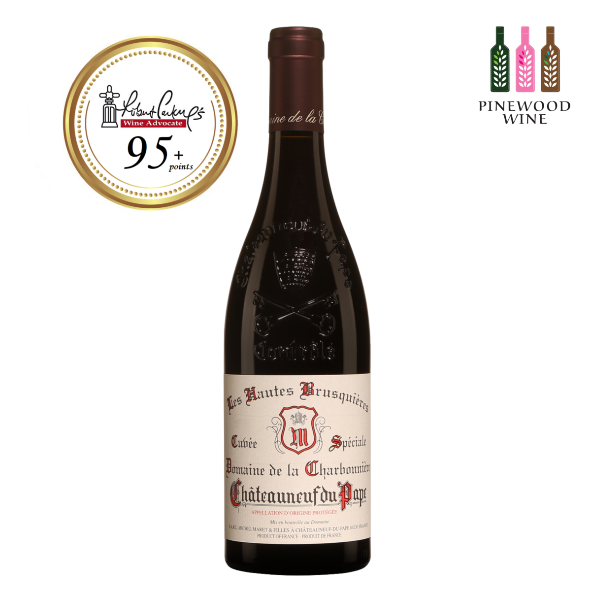 Domaine de la Charbonniere - Les Hautes Brusquieres Cuvee Speciales, CDP, 2007, 750ml