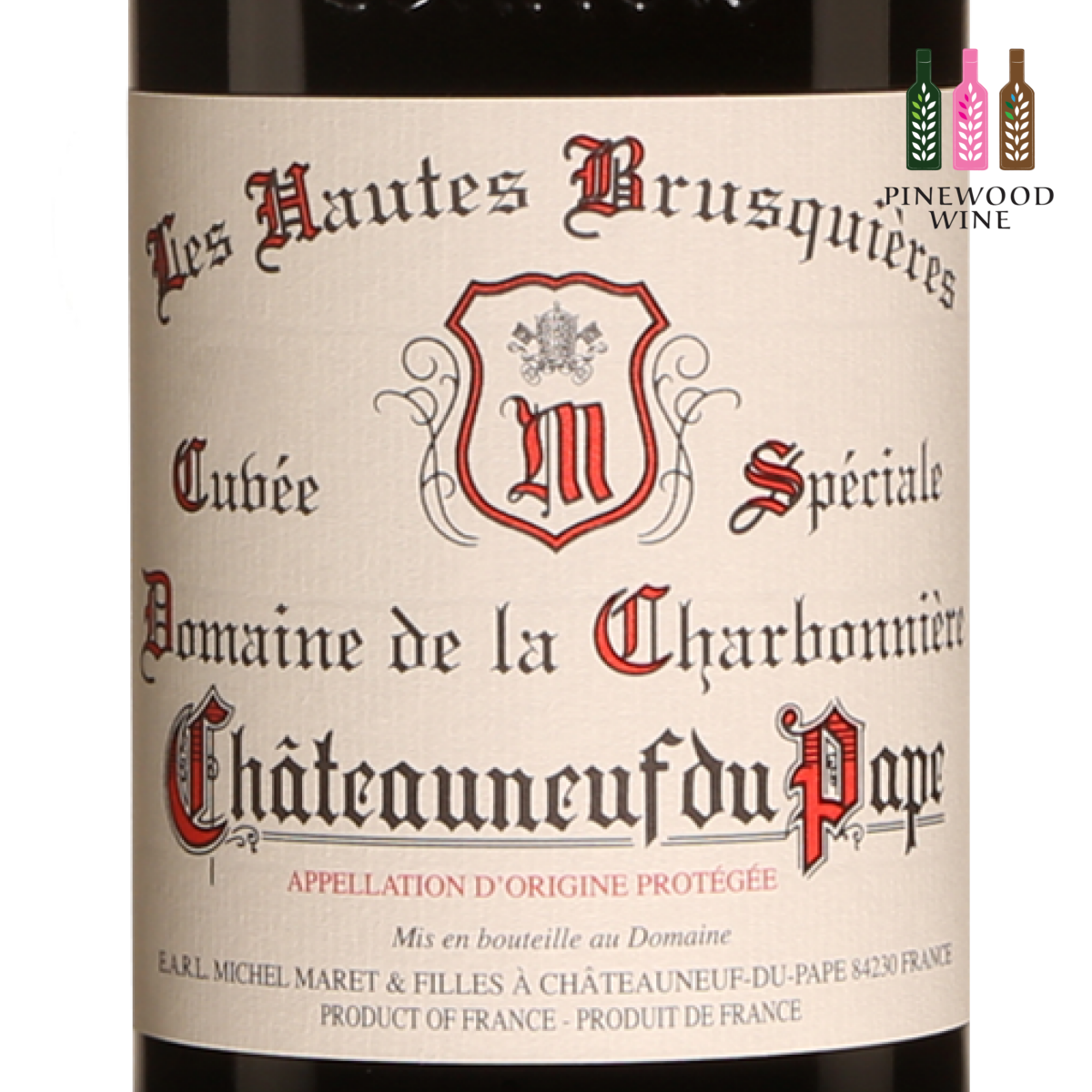 Domaine de la Charbonniere - Les Hautes Brusquieres Cuvee Speciales, CDP, 2007, 750ml