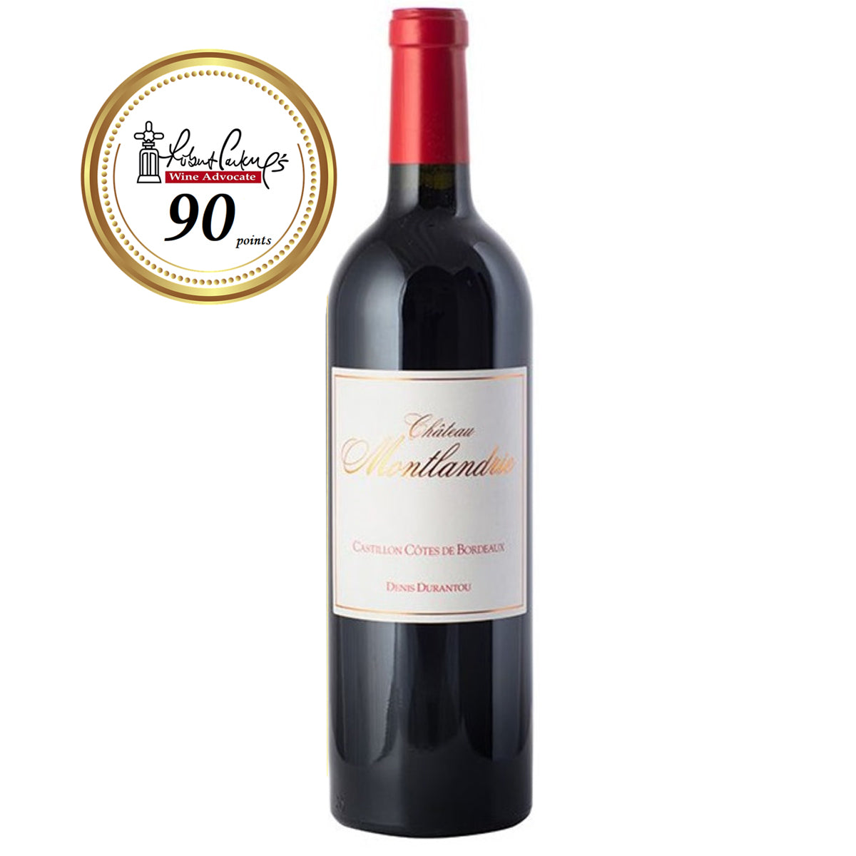 Chateau Montlandrie, Castillon Cotes de Bordeaux, 2011, RP 90 750ml - Pinewood Wine