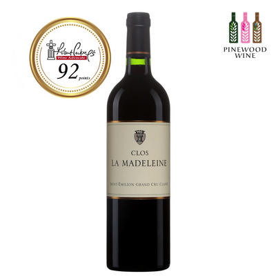 Clos La Madeleine, St Emilion Grand Cru, 2012, 750ml