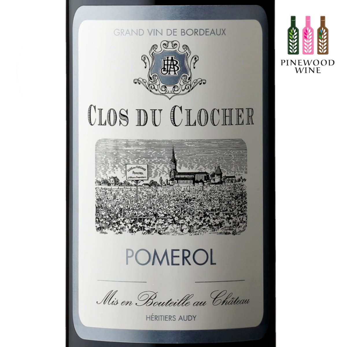Clos du Clocher, Pomerol, 2015, 750ml