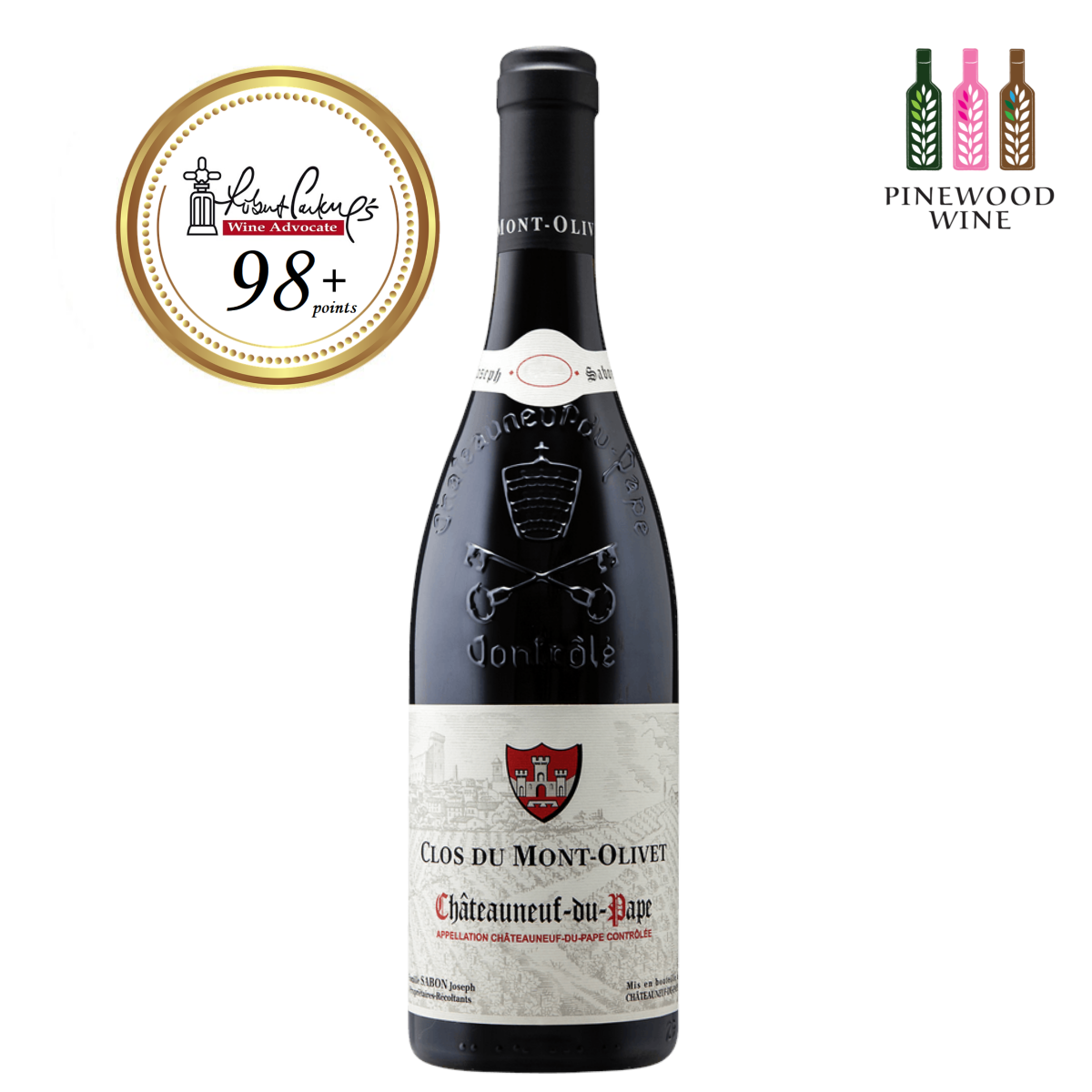 Clos du Mont Olivet, CDP, 2007, 750ml