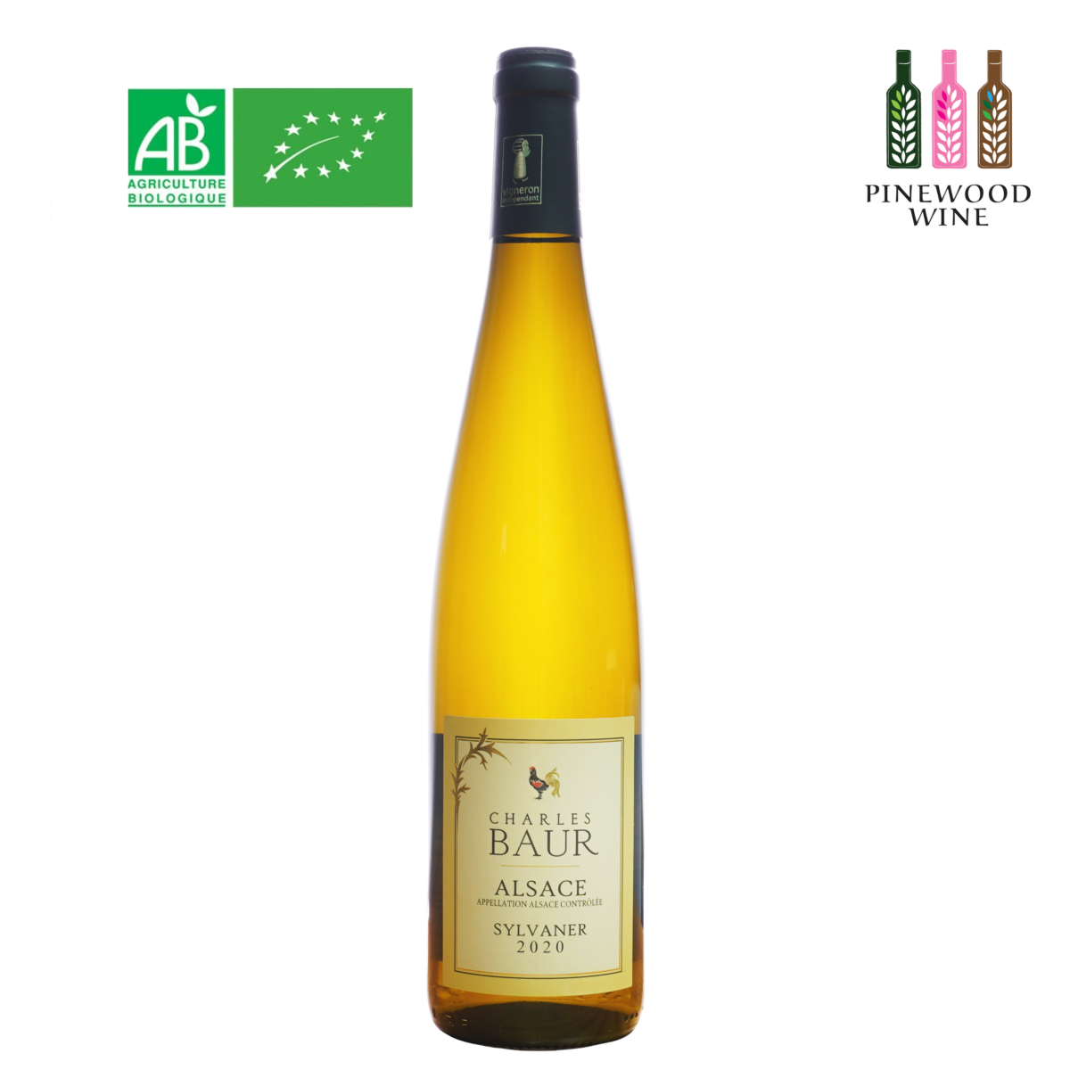 Coq de Charles Baur Sylvaner Alsace AOC, 750ml