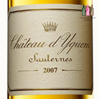 Chateau d'Yquem, Sauternes, 2007, 375ml