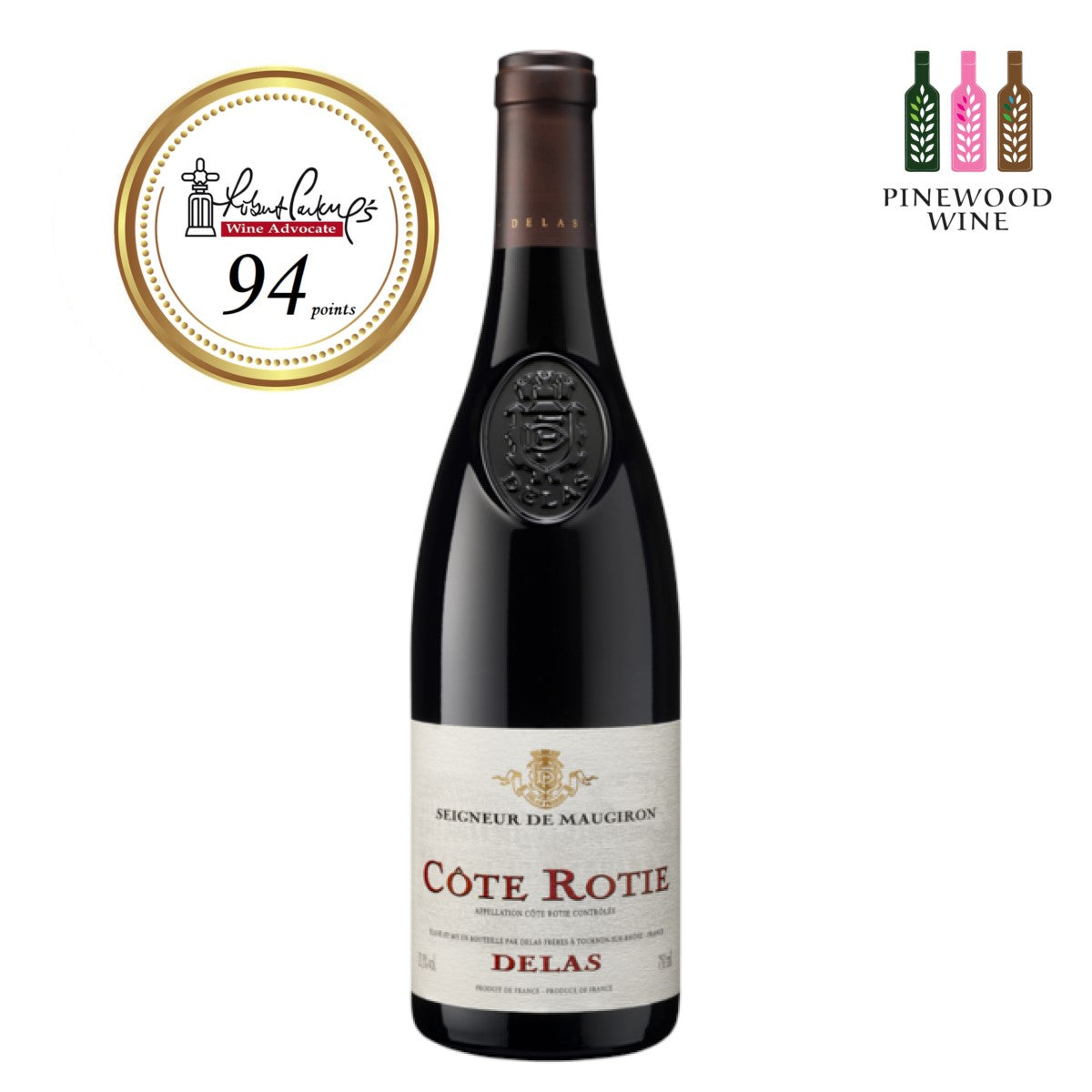 Delas - Seigneurs de Maugiron, Cote Rotie, 2005, 750ml