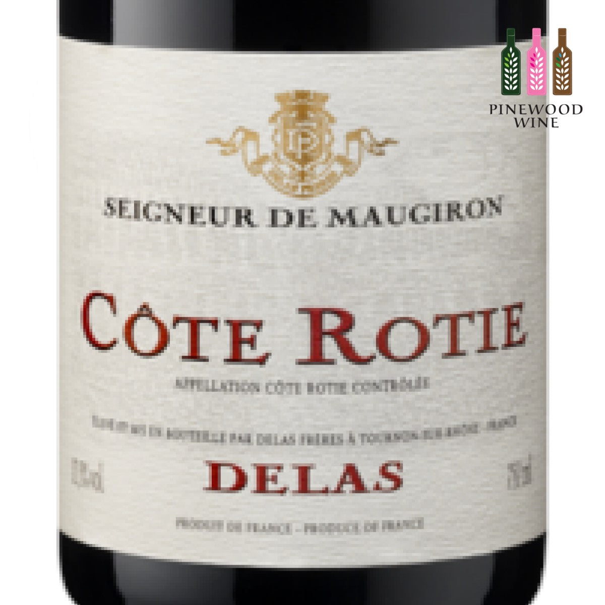 Delas - Seigneurs de Maugiron, Cote Rotie, 2005, 750ml