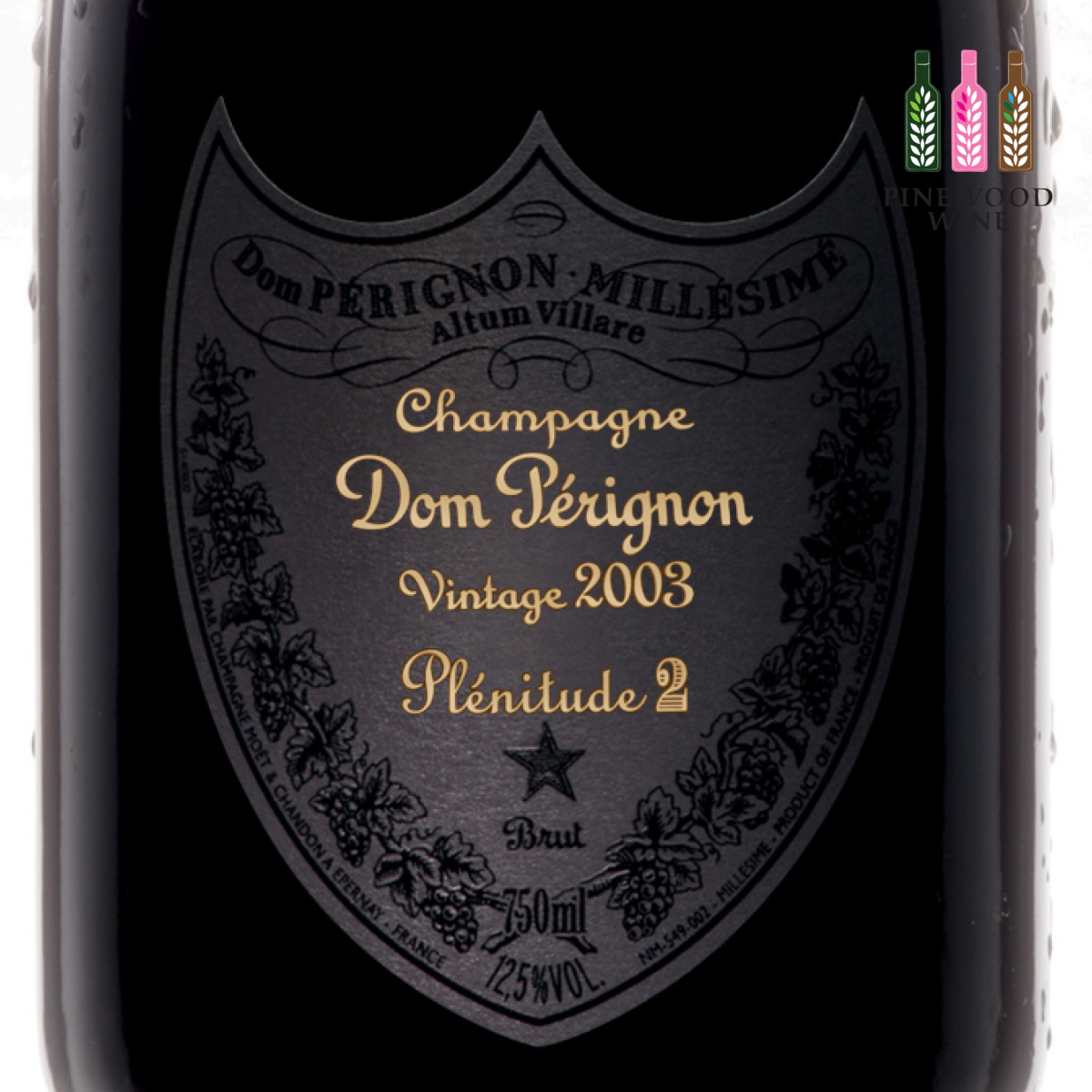 唐培裡儂 P2 乾型乾紅葡萄酒 2003 年，750 毫升