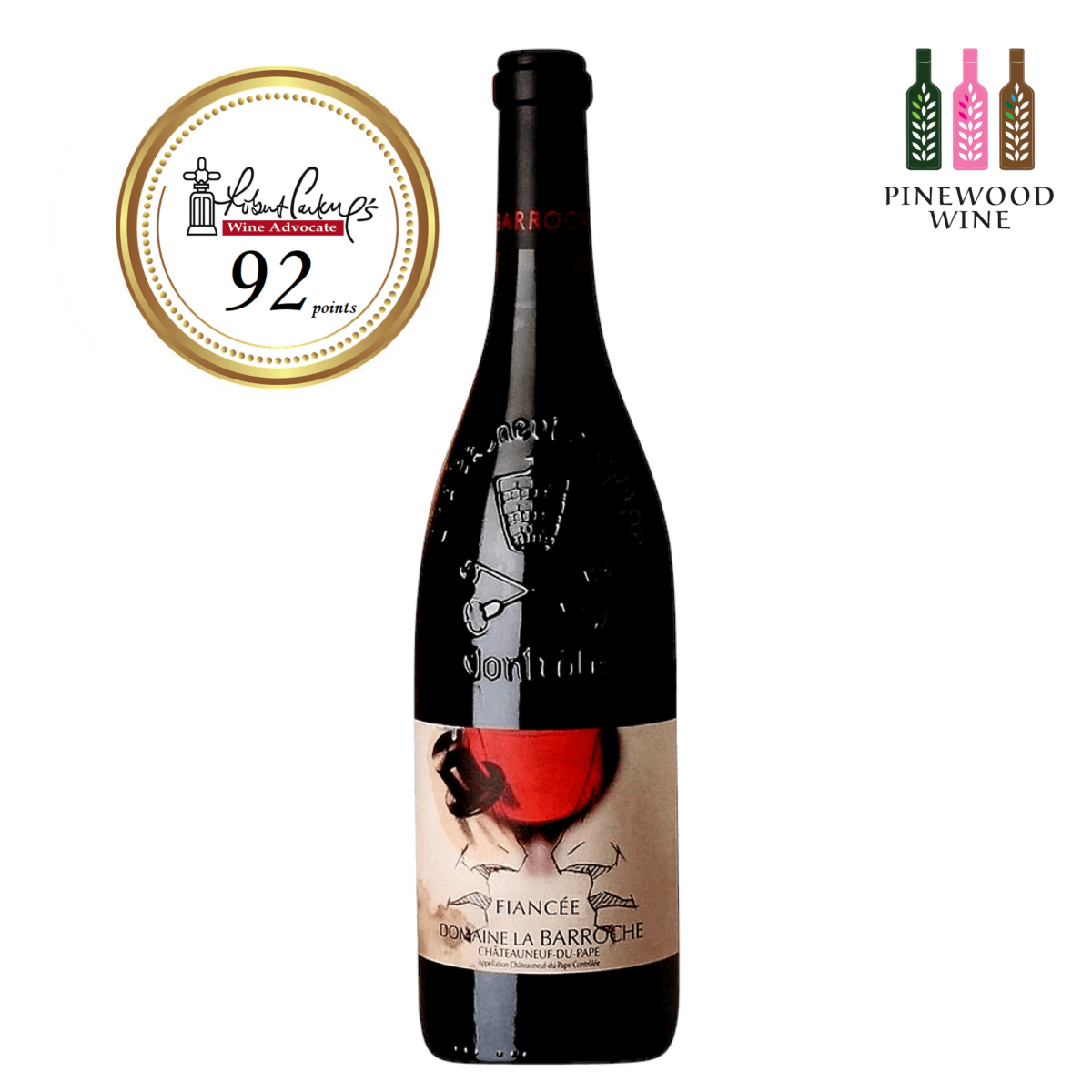 Domaine La Barroche - Fiancee, CDP, 2007, 750ml