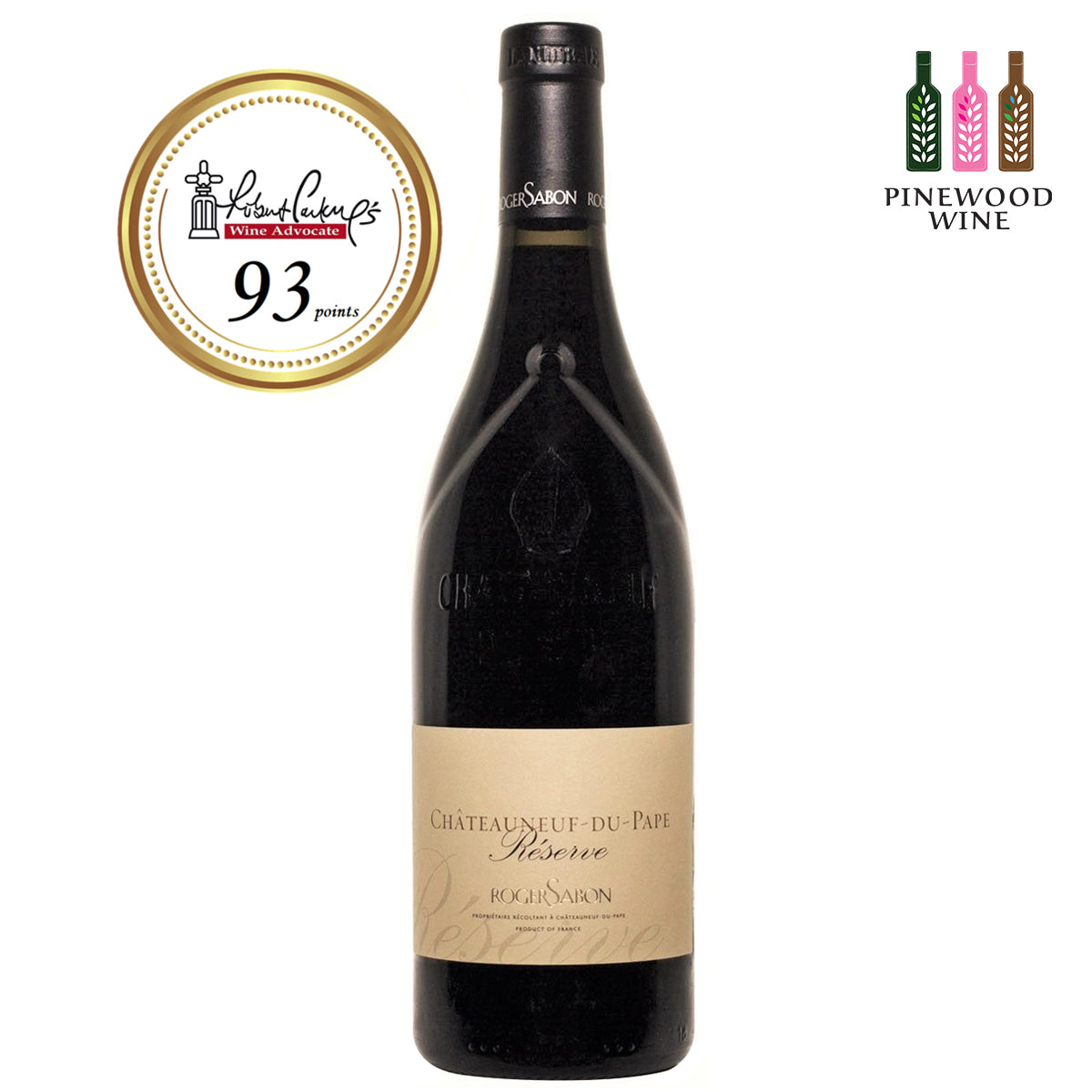 Domaine Roger Sabon - CDP Cuvee Reservee 2010, RP 93 750ml - Pinewood Wine