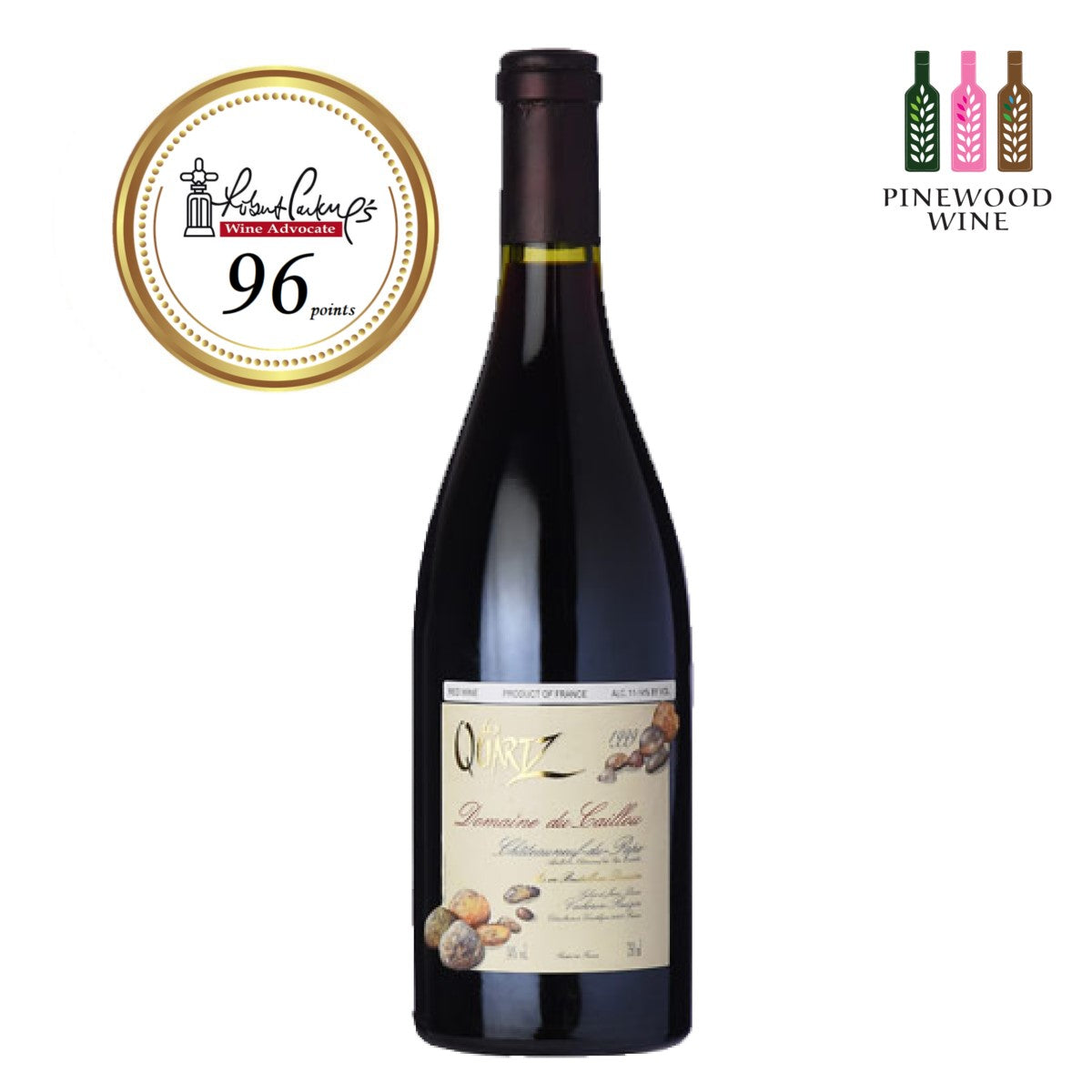 Domaine du Caillou - Les Quartz, CDP, 2007, 750ml